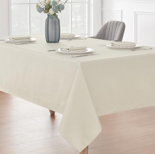 Waterproof Linen Textured Tablecloth