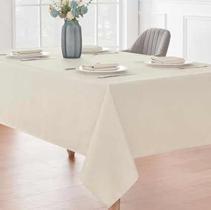 Waterproof Linen Textured Tablecloth