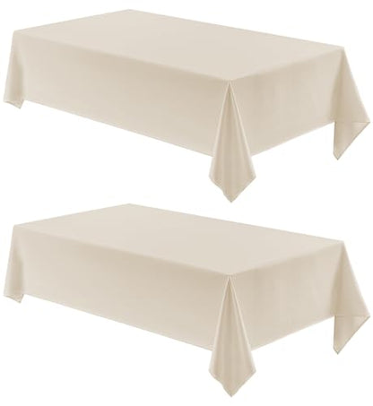 Waterproof Linen Textured Tablecloth