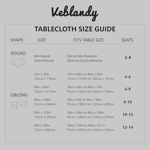 Waterproof Linen Textured Tablecloth