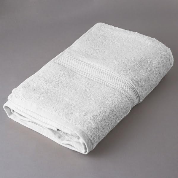 Cotton White Bath Towels Set