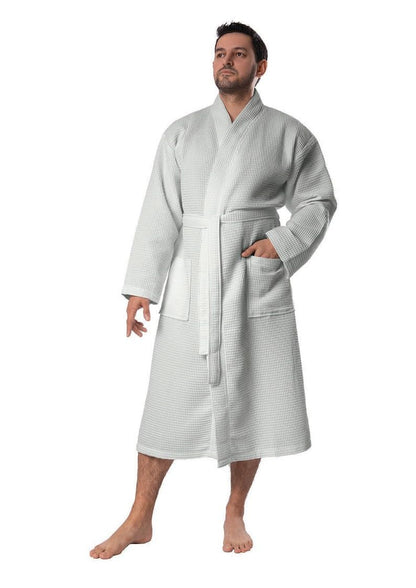 Turkish Cotton Waffle Bathrobe