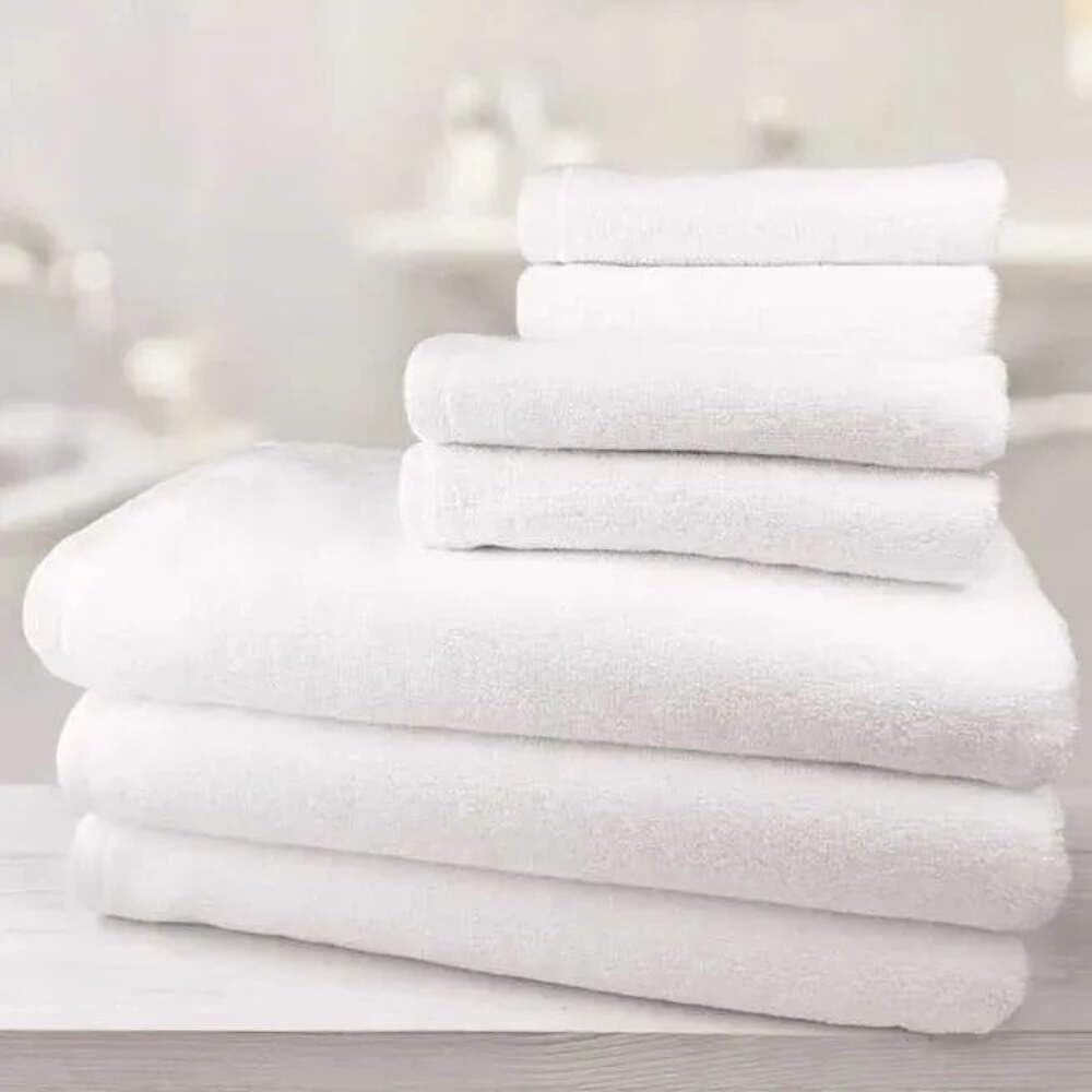 Ring Spun Cotton Bath Towels Set