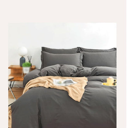 Cotton Bedding Set with Duvet Cover