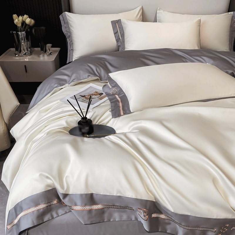Long Staple Cotton Bed Sheet & Duvet Cover Set