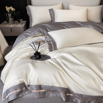Long Staple Cotton Bed Sheet & Duvet Cover Set