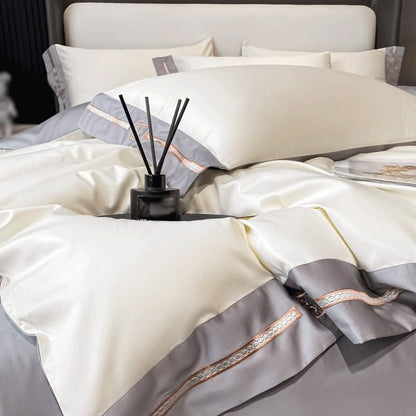 Long Staple Cotton Bed Sheet & Duvet Cover Set