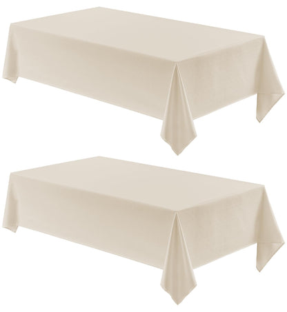 Waterproof Linen Textured Tablecloth