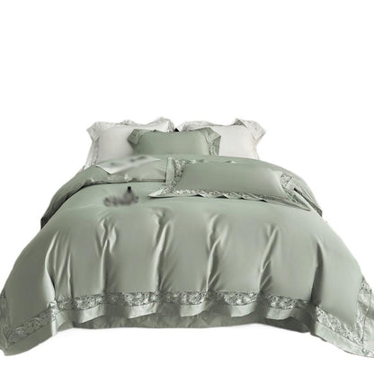 Long Staple Cotton Satin Duvet Set