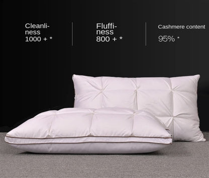Three-Layer White Goose Down Pillow