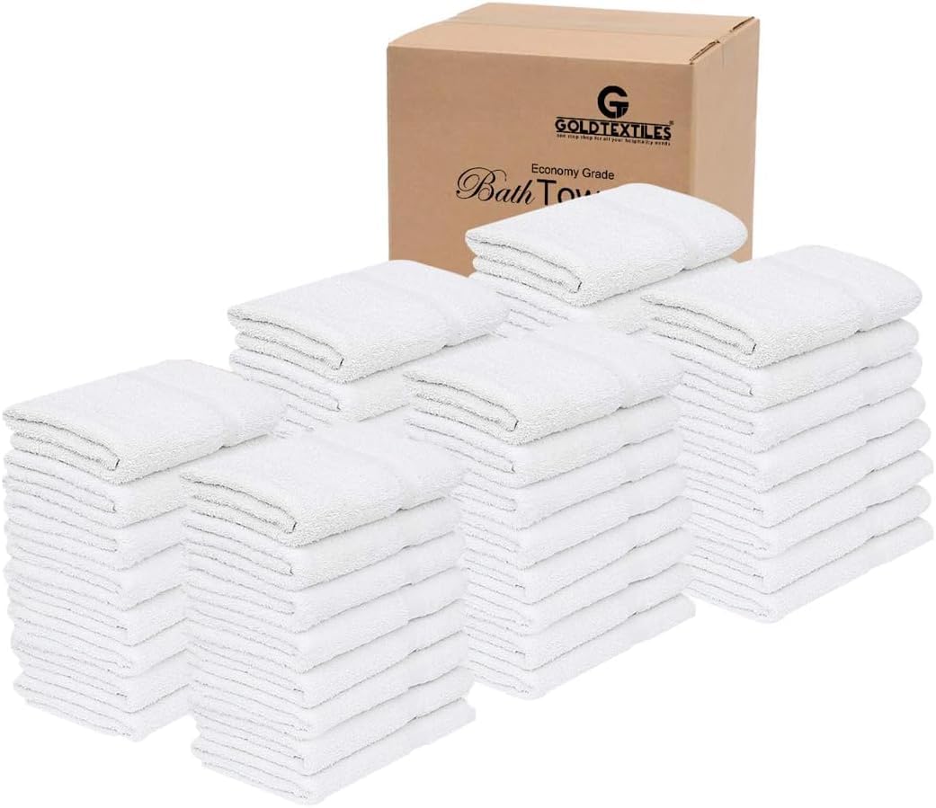Quick-Dry Cotton Blend Bath Towels