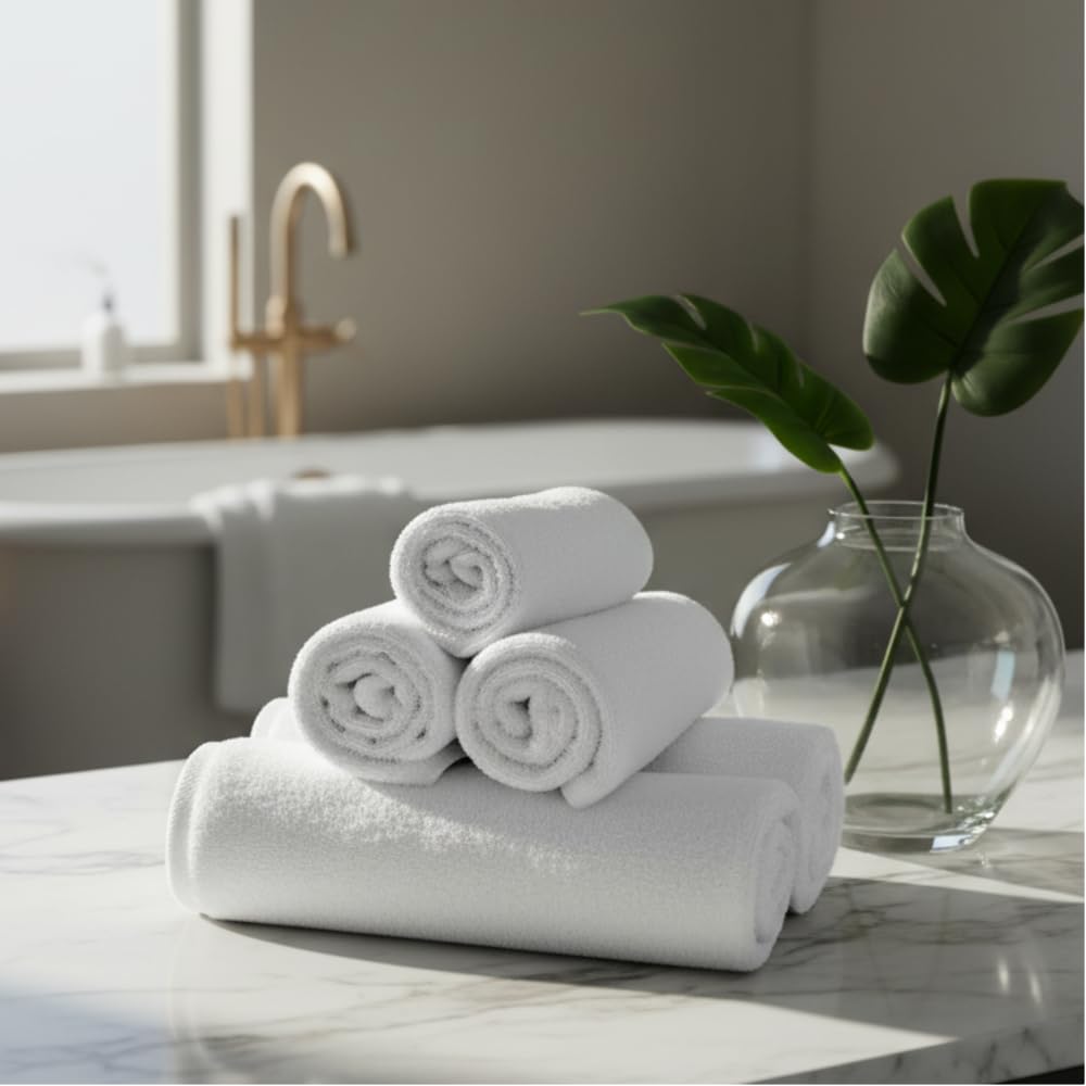 Ring Spun Cotton Bath Towels Set