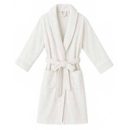 Organic Terry Cloth Spa Bathrobe