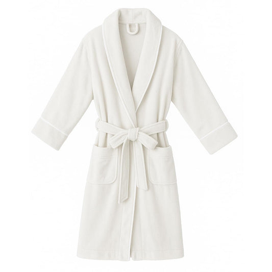 Organic Terry Cloth Spa Bathrobe