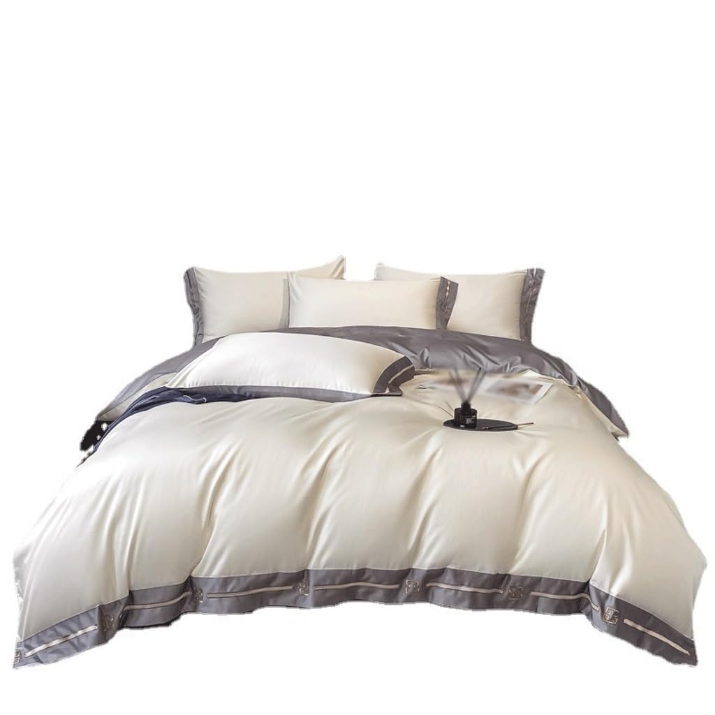 Long Staple Cotton Bed Sheet & Duvet Cover Set