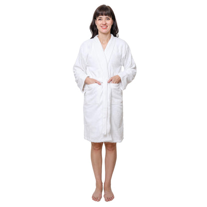 Lightweight Terry Cloth Bathrobe