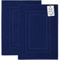 2 Piece Bathroom Bath Mat Set