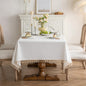 Cotton Tassel Tablecloth