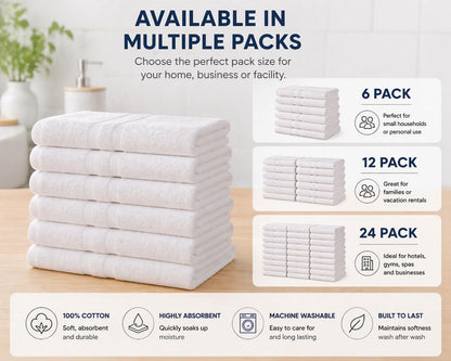 Premium Cotton Blend Bath Towel