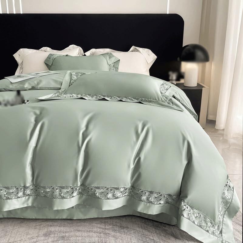 Long Staple Cotton Satin Duvet Set