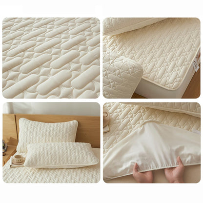 Waterproof Quilted Bed Sheet Set