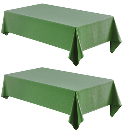 Waterproof Linen Textured Tablecloth