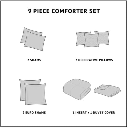 Luxury Bedding Set with Duvet Cover