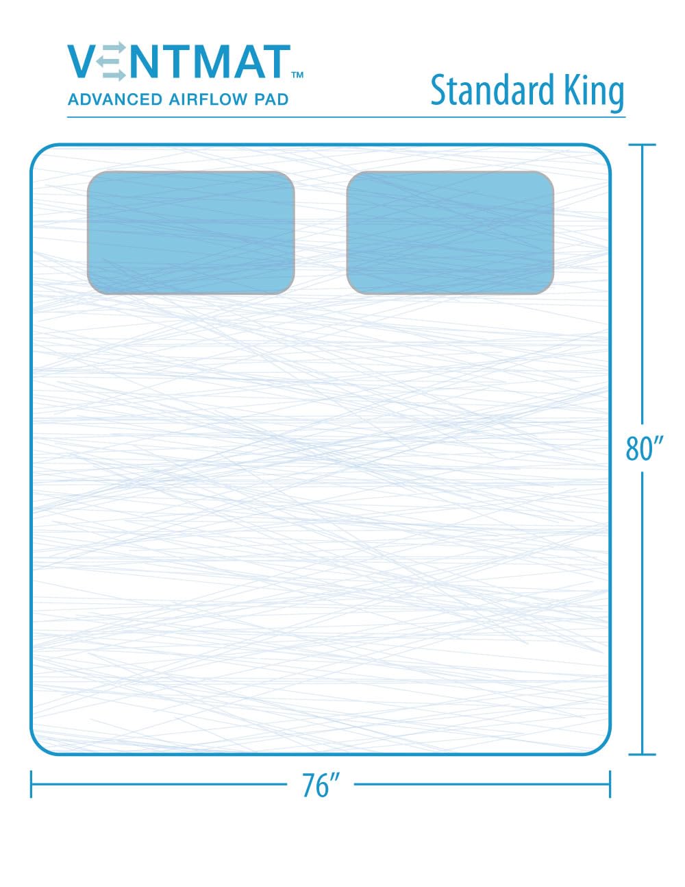 Airflow Mattress Underlay Pad