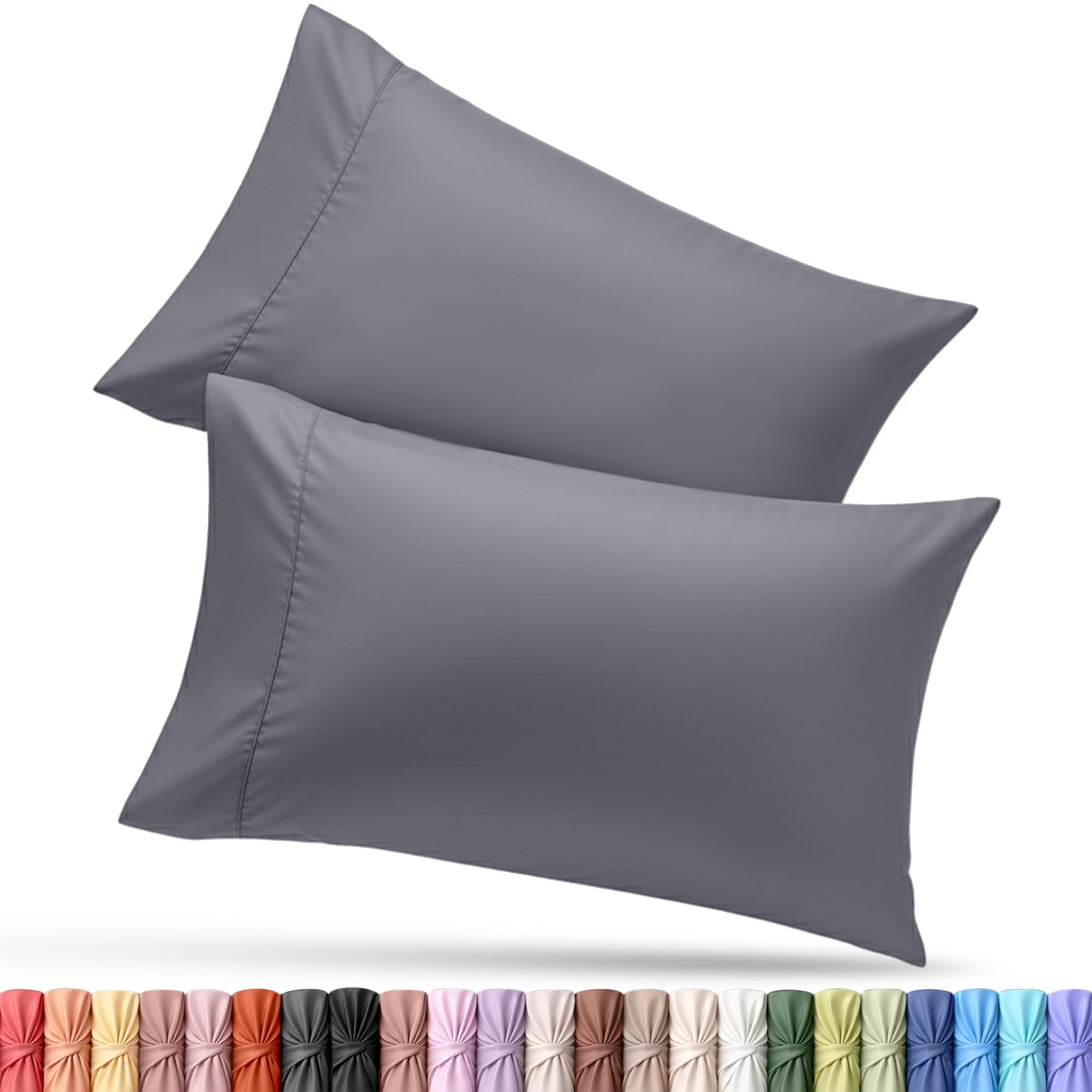 Brushed Microfiber Pillowcase Set