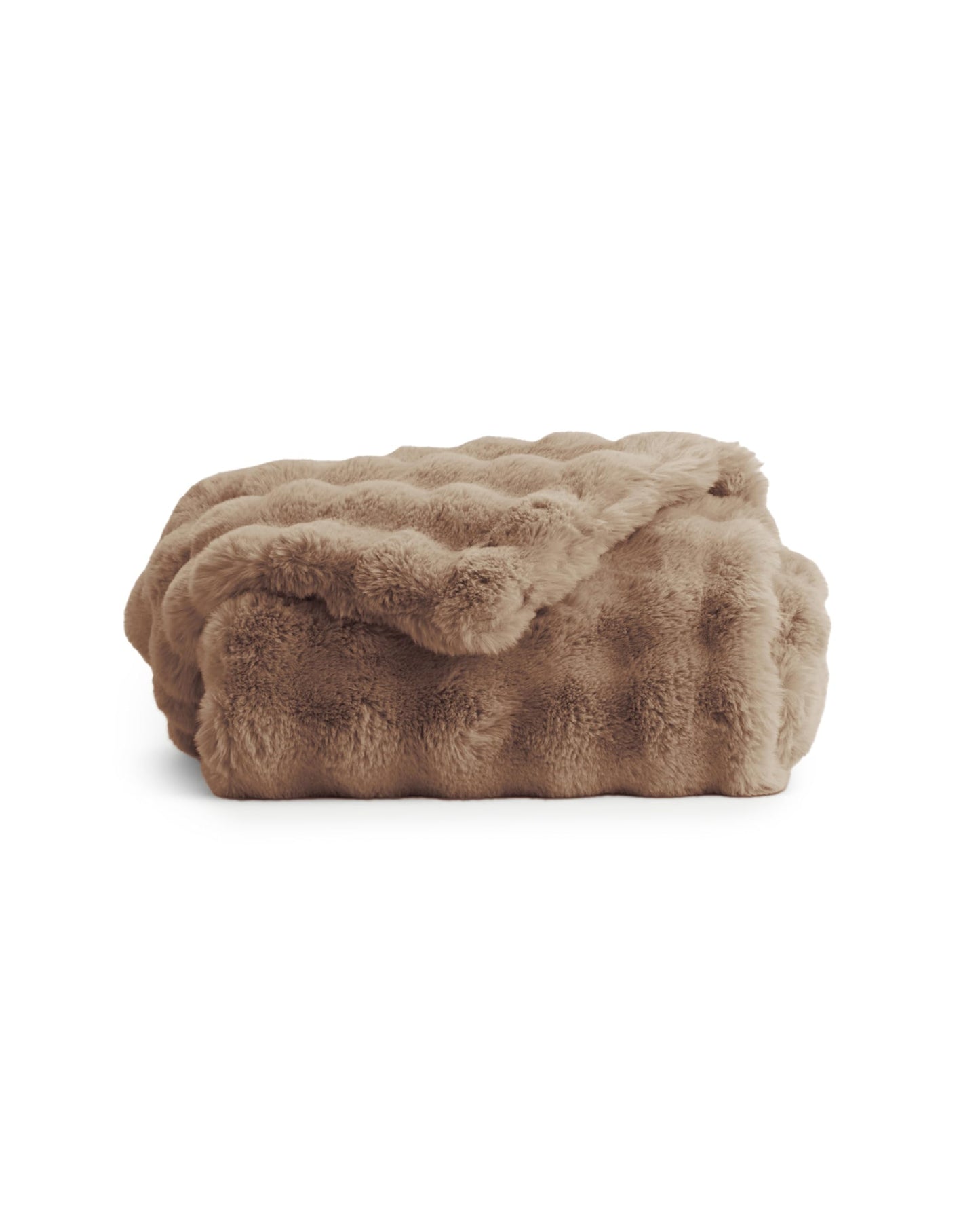 Ultra-Soft Faux Fur Throw Blanket