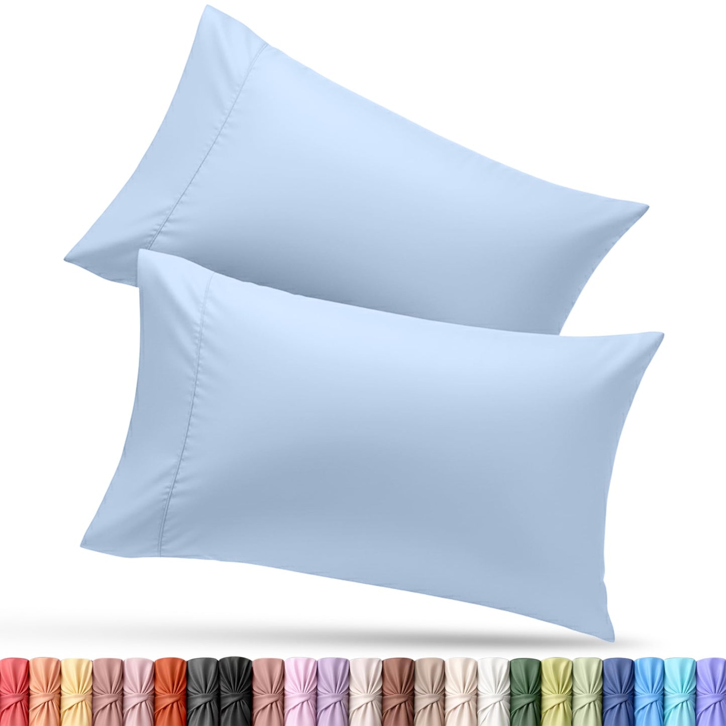 Brushed Microfiber Pillowcase Set