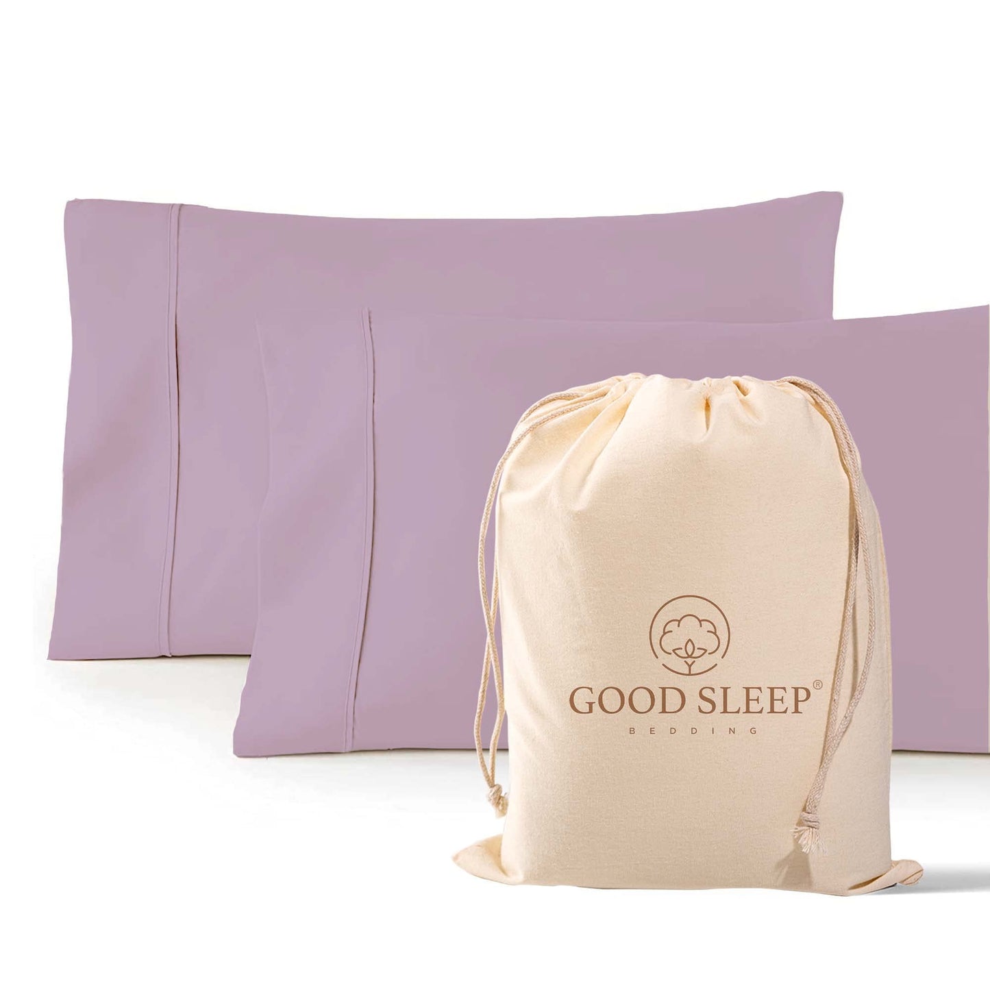 Egyptian Cotton Sateen Pillowcase Set
