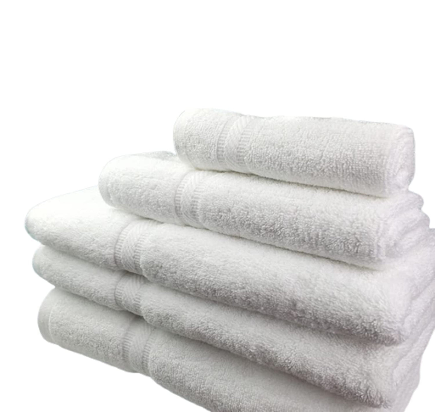 Soft Cotton Blend Bath Towels Set