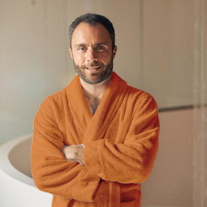 Plush Microfiber Bathrobe
