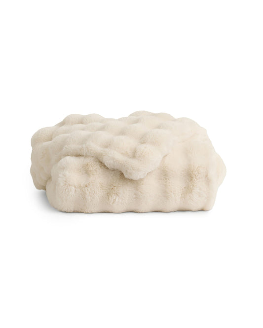Ultra-Soft Faux Fur Throw Blanket