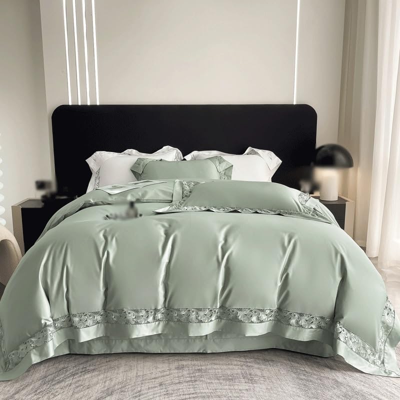 Long Staple Cotton Satin Duvet Set