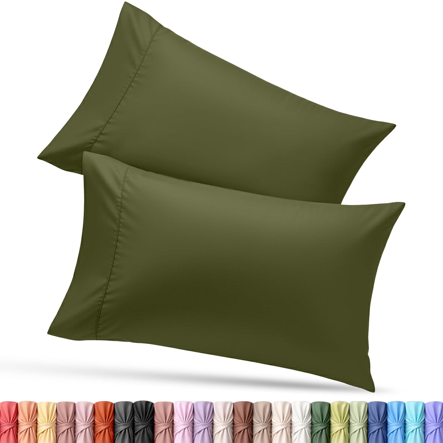 Brushed Microfiber Pillowcase Set