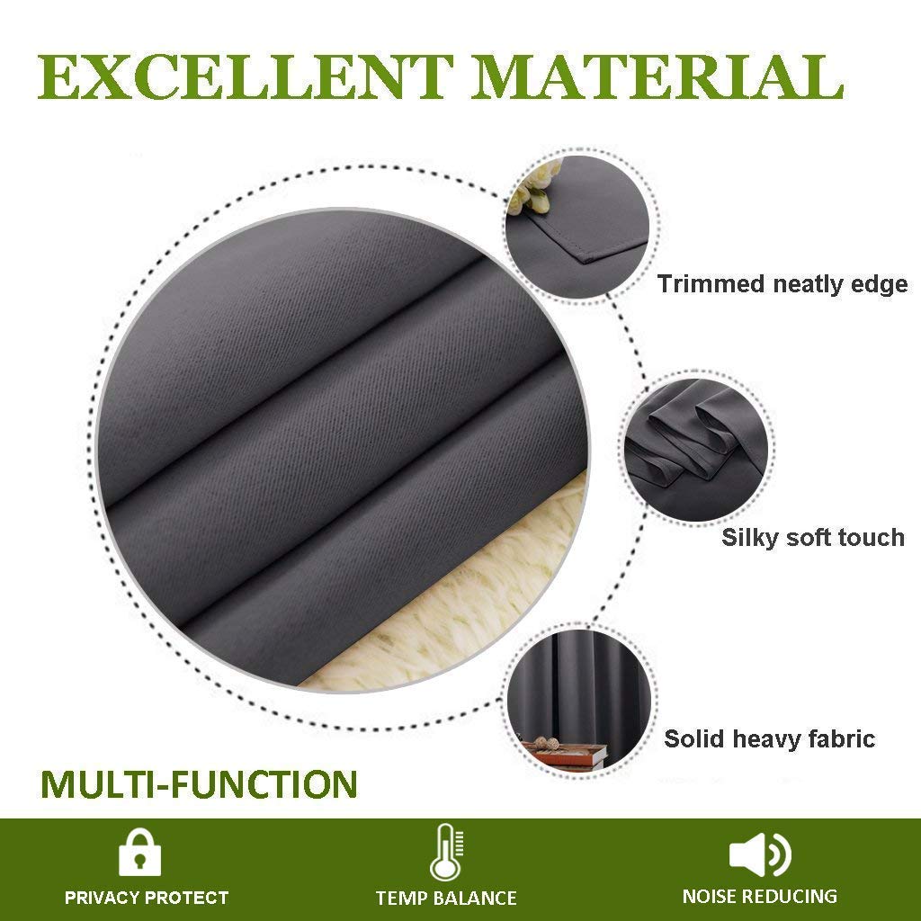 Soft Touch Blackout Curtain Panels
