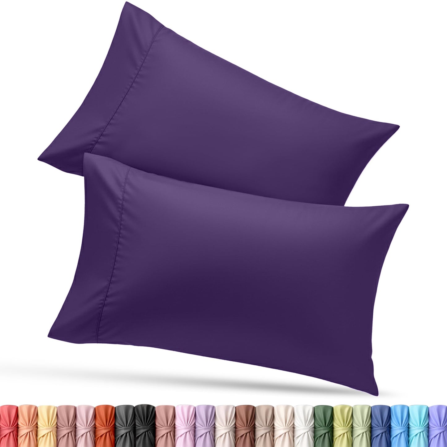 Brushed Microfiber Pillowcase Set