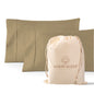 Egyptian Cotton Sateen Pillowcase Set