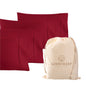 Egyptian Cotton Sateen Pillowcase Set