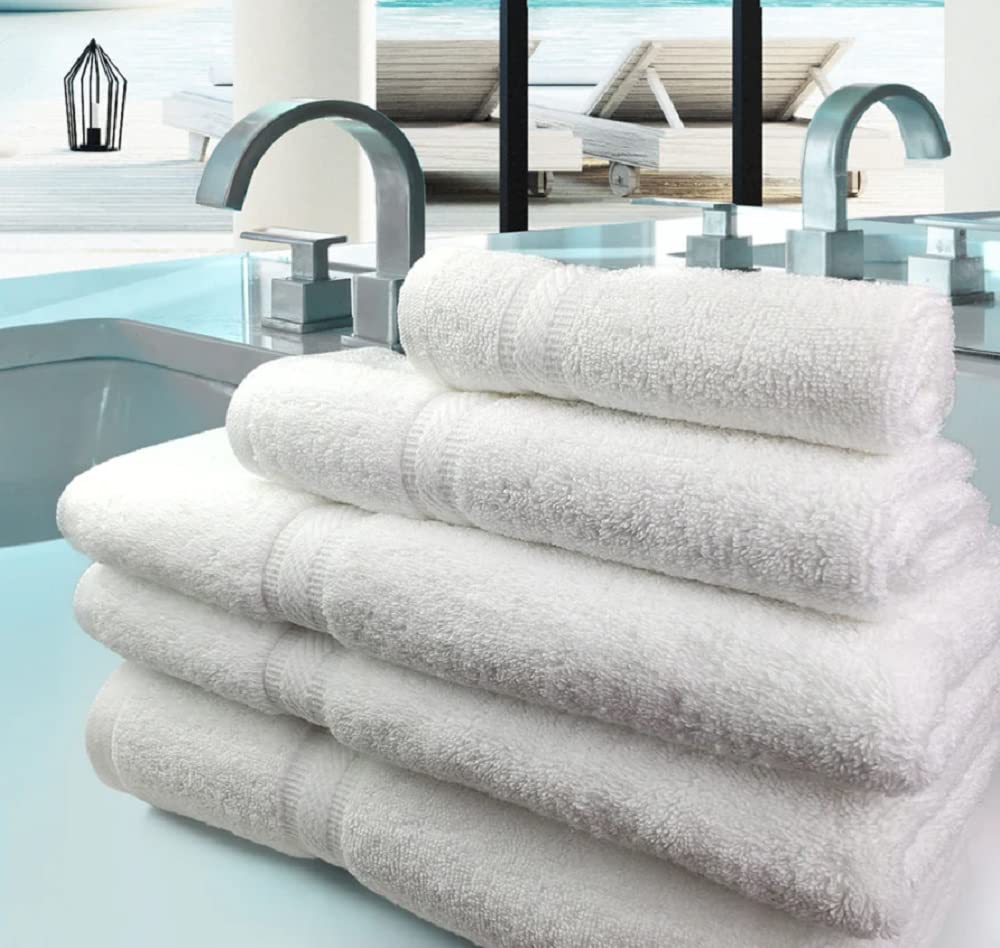 Cotton Blend Bath Towels Set