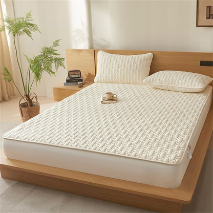 Waterproof Quilted Bed Sheet Set