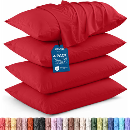 Brushed Microfiber Pillowcase Set