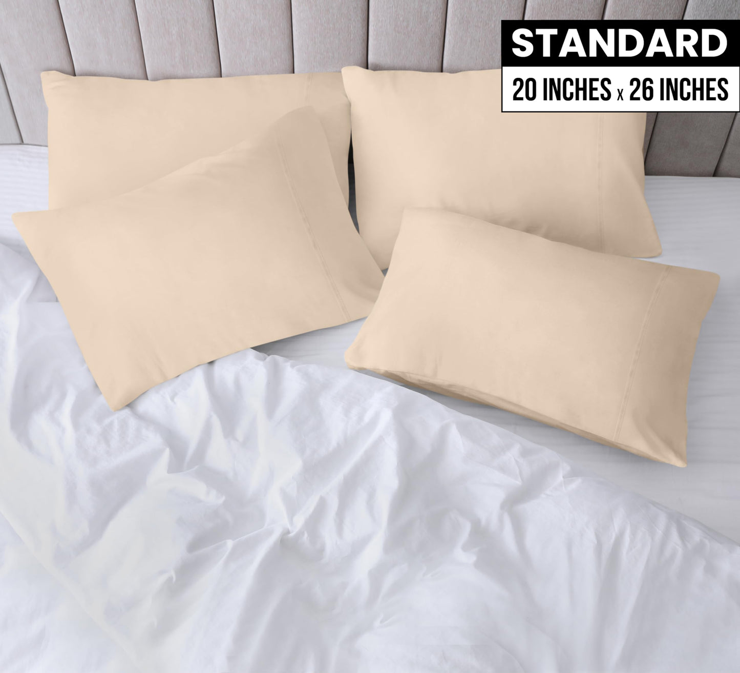 Brushed Microfiber Pillowcase Set