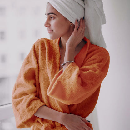 Plush Microfiber Bathrobe