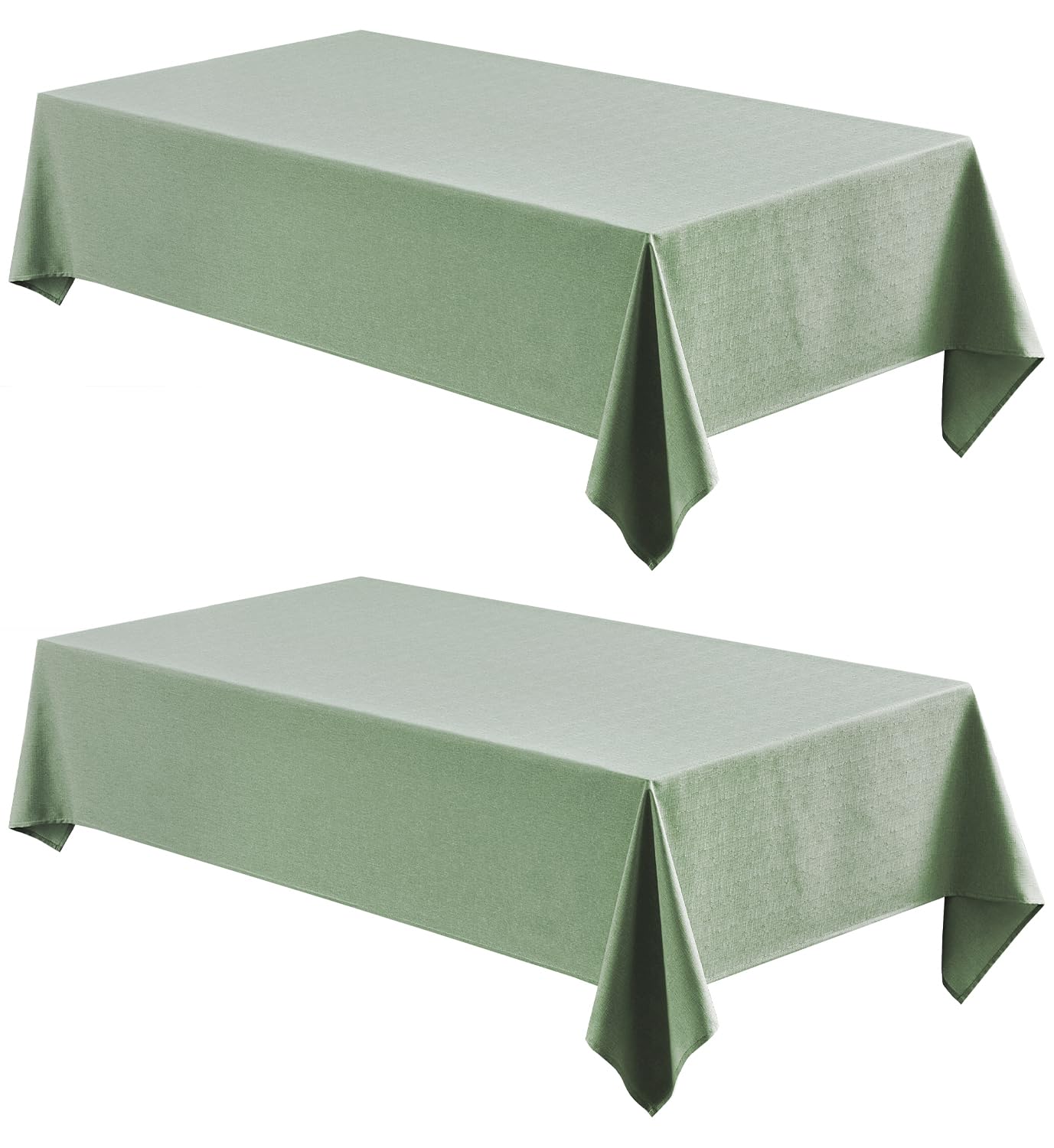 Waterproof Linen Textured Tablecloth