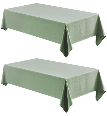 Waterproof Linen Textured Tablecloth