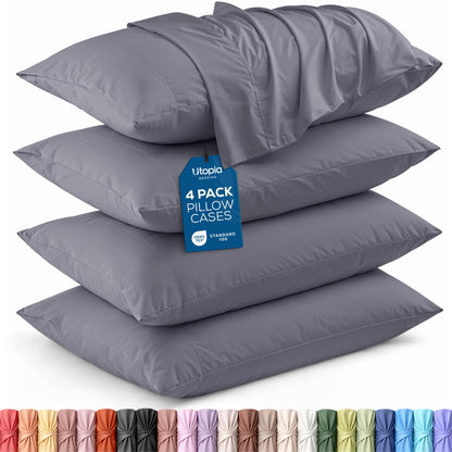 Brushed Microfiber Pillowcase Set