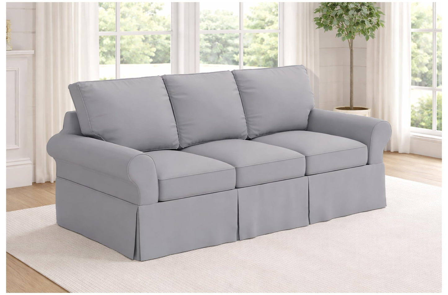 Heavy Cotton 3 Seat Sofa Slipcover
